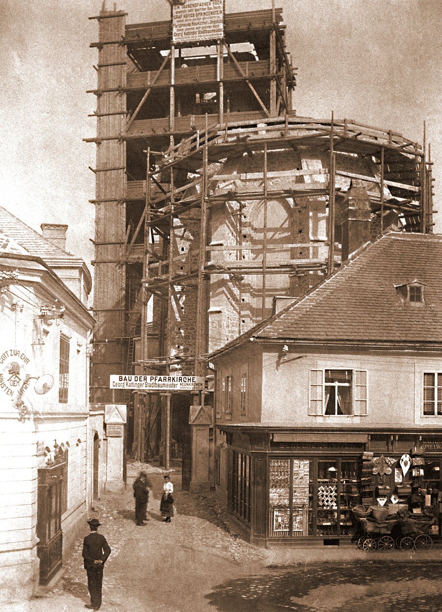 Kirchenbau Neunkirchen, restauriert