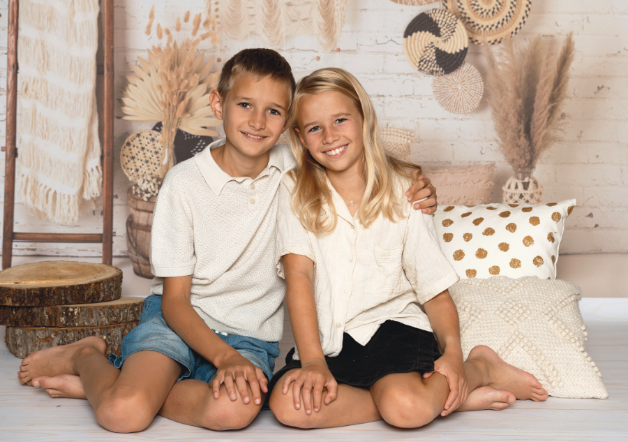 Volksschule und höhere Schulen Fotoshooting